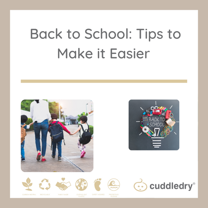 Back to school tips | Cuddledry.com