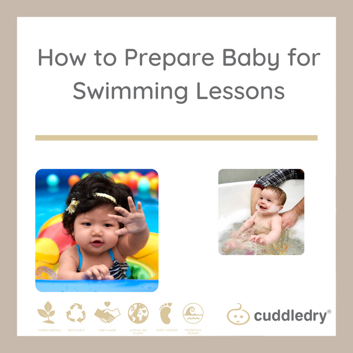 Preparing Your Baby for Swimming Lessons | Cuddledry.com