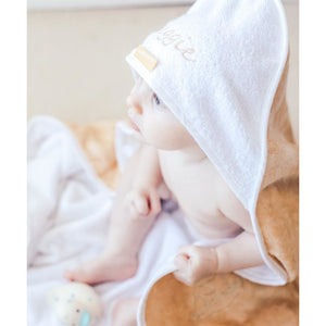 Cuddledry 'Hands-free' baby towel oatmeal